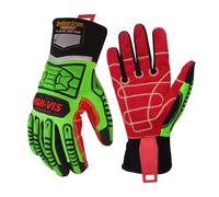 Seibertron High-VIS HDC5 Niveau 5 résistant aux coupures Matelot Gants de Travail résistant aux Chocs des Gants de sécurité pétrole et du gaz des Gants de Travail M