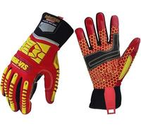 Seibertron HIGH-VIS HRC5 Rigger silicone Grip Cut 5 Impact Viz Gants Heavy Duty à l'abrasion Oil & Gaz Drilling sécurité gants de protection impact S