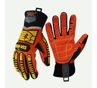 Seibertron High-Vis SDX2 Resistant Reducing Anti-Impact Mechanics Heavy Duty Safety Rescue Gloves CE EN388 4232 XS