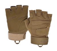 Seibertron® Homme Noir S.O.L.A.G. Gants d'assaut Opérations spéciales 1/2 Finger Light Doigts Tactique Demi de Gants de Doigt Coyote M