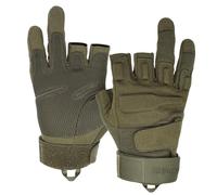 Seibertron® Homme Noir S.O.L.A.G-T Gants d'assaut Opérations spéciales 3 Couper Doigt Tactique Demi de Gants de Doigt Army Green XXS