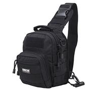 Seibertron Multifonctionnel Tactique Messenger Assault Gear Sling Pack Range Bag Heavy Duty Shoulder Strap Hiking EDC Messenger Molle Bag Travel Sac Compact Militaire Utilitaire Appareil Photo