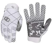 Seibertron Pro 3.0 12 Constellation Elite Ultra-Stick Sports Américain De Receveur/Receiver Gloves/Gants De Football Jeunes et Enfants (White, M)
