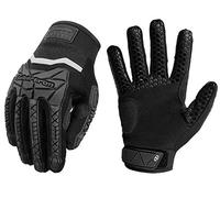 Seibertron S.P.B.G 2.0 Gants de Baseball/Softball Batting Super Grip and Protective Gloves Finger Fit for Youth/Junior Black S