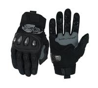 Seibertron SPS-2 Unisexe Écran Tactile Route Course Moto MTB Sports Gants Also fit BMX MX ATV Vélo Montagne Cyclisme Off-Road/Dirt Bike Motocross etc Plein-Doigt Adult Black XL
