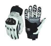 Seibertron SPS-2 Unisexe Écran Tactile Route Course Moto MTB Sports Gants Also fit BMX MX ATV Vélo Montagne Cyclisme Off-Road/Dirt Bike Motocross etc Plein-Doigt Youth White L