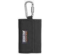 Seibertron Unisex Tactical 2.0 RFID Blocking Army Wallet Pocket Money Purse Spartan Wallet Gear Micro Wallet with Hook and Loop Closure Black