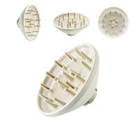 SEICHYGO Diffuseur rotatif à 360° compatible avec Shark FlexStyle Outil de Coiffure Sèche-cheveux Lissage Magnétique Accessoires pour sèche-cheveux Beige