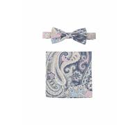 SEIDENFALTER Set nœud papillon et pochette PRINCE BOWTIE bleu marine