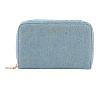 SEIDENFELT MANUFAKTUR Porte-Monnaie Ebba Wallet Denim in Blue Bleu Clair