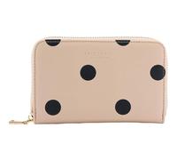 SEIDENFELT MANUFAKTUR Porte-Monnaie Ebba Wallet Happy Dots Saumon