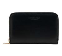 SEIDENFELT MANUFAKTUR Porte-Monnaie Ebba Wallet Matt Black Noir