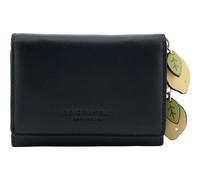 SEIDENFELT MANUFAKTUR Porte-Monnaie Ilmi with Lemons Wallet Black Noir