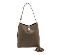 SEIDENFELT MANUFAKTUR sac à épaule bandoulière Eiby Hobo Bag Khaki Green brun