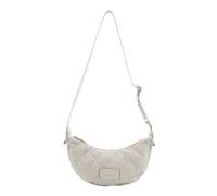 SEIDENFELT MANUFAKTUR sac à épaule bandoulière Hetta Halfmoon Bag Cool Grey gris clair