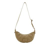 SEIDENFELT MANUFAKTUR sac à épaule bandoulière Hetta Halfmoon Bag Greige Khaki kaki