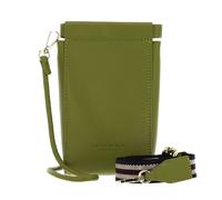 SEIDENFELT MANUFAKTUR Sac téléphone portable vert pour femme - Lyngby Cellphone Bag Leaf / Gold 199545