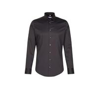 SEIDENSTICKER Chemise business noir, Taille 39