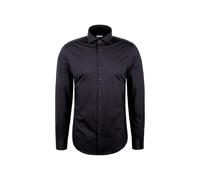 Seidensticker 845716 Chemise d'affaires à Manches Longues Coupe ajustée Taille 38, Noir, 38