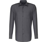 Seidensticker BUSINESS Chemise homme manches longues Kent Regular Anthracite 52