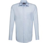 Seidensticker BUSINESS Chemise homme manches longues Kent Regular bleu clair 49
