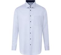 Seidensticker BUSINESS PATCH Chemise Homme Manches Longues Kent Regular Bleu Ciel 47