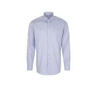 Seidensticker Chemise à Manches Longues Coupe Droite, Bleu Moyen, 43 Homme