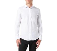 Seidensticker Chemise à Manches Longues Slim fit, Blanc (642150), 44 Homme