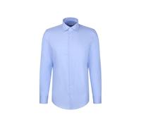 Seidensticker Chemise à Manches Longues Slim fit, Bleu Clair, 38 Homme