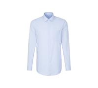 Chemise business homme Seidensticker - coupe classique - sans repassage - col Kent - manches longues - rayures - 100% coton