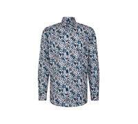 SEIDENSTICKER Chemise business bleu / vert / blanc, Taille 46