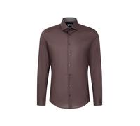SEIDENSTICKER Chemise business marron, Taille 38