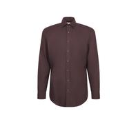 SEIDENSTICKER Chemise business marron, Taille 43