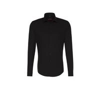 SEIDENSTICKER Chemise business noir, Taille 36