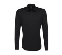 SEIDENSTICKER Chemise business noir, Taille 42