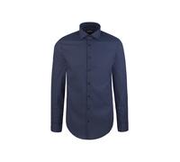 SEIDENSTICKER Chemise business 'Schwarze Rose' bleu clair / bleu foncé, Taille 43