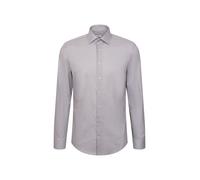 SEIDENSTICKER Chemise business 'Schwarze Rose' marron / gris clair, Taille 39