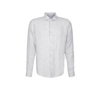 SEIDENSTICKER Chemise business vert / blanc, Taille 38