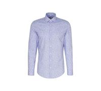 Seidensticker Chemise d'affaires pour Homme, Bleu, 38