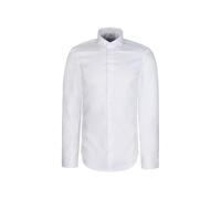 Seidensticker Chemise d'affaires pour Homme - Coupe ajustée - Infroissable - Col Kent - Manches Extra Longues - 100% Coton, Blanc., 41
