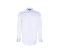 Seidensticker Chemise d'affaires pour Homme - Coupe Droite - Facile à Repasser - Col Kent - Manches Longues - 100% Coton