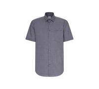 Seidensticker Chemise d'affaires pour Homme - Coupe Droite - Infroissable - Col boutonné - Manches Courtes - 100% Coton