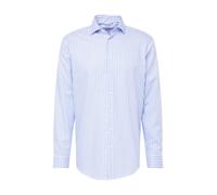 SEIDENSTICKER Chemise 'SMART CLASSICS' azur / blanc, Taille 48