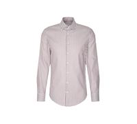 SEIDENSTICKER Chemise 'SMART CLASSICS' marron / blanc cassé, Taille 43