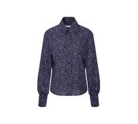 SEIDENSTICKER Chemisier 'August Drop 252' bleu foncé / blanc, Taille M