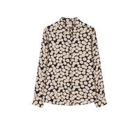 SEIDENSTICKER Chemisier beige / bleu foncé, Taille XS