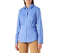 Seidensticker Chemisier pour femme - Chemisier - Coupe slim - Manches longues - Uni - 100 % coton
