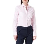 Seidensticker Chemisier pour femme - Chemisier - Coupe slim - Manches longues - Uni - 100 % coton