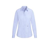 Seidensticker Chemisier pour femme - Chemisier - Coupe slim - Manches longues - Uni - 100 % coton