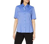 Seidensticker Chemisier pour femme - Chemisier de ville - Chemisier - Regular Fit - Manches courtes - Uni - 100 % coton